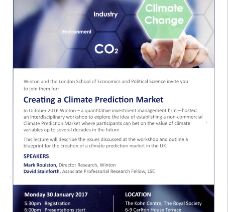 Winton Creating a Climate Prediction Market image